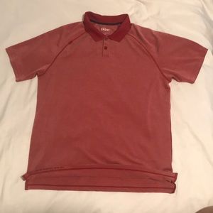 Rhône Short Sleeve Polo - Red